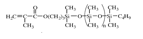 MonoMethacryloxypropyl Terminated PolyDimethylsiloxanes