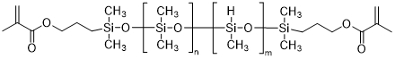 Propyl-terminated dimethylsiloxane-methylsiloxane copolymer 